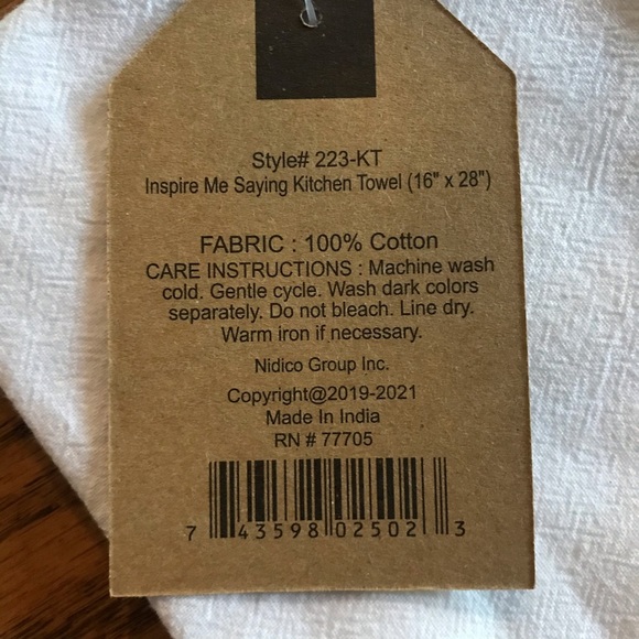 It will never be perfect kitchen towel - Picture 4 of 4